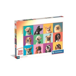 CLE puzzle 300 SuperKolor Funny Faces 21739