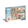 CLE puzzle 4w1 SuperKolor Bluey 21530