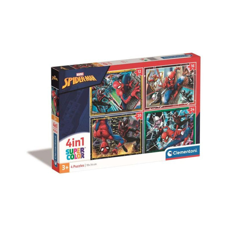 CLE puzzle 4w1 SuperKolor Marvel 21515