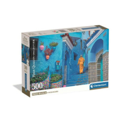 CLE puzzle 500 Compact Blue StreetOfChefch...35621