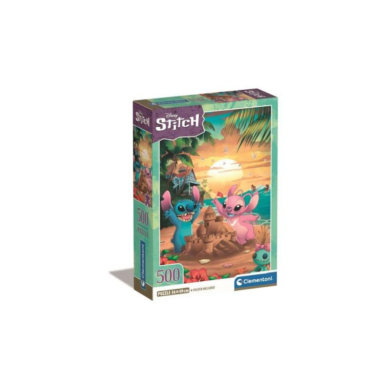 CLE puzzle 500 Compact Disney Stitch_Andel 35547