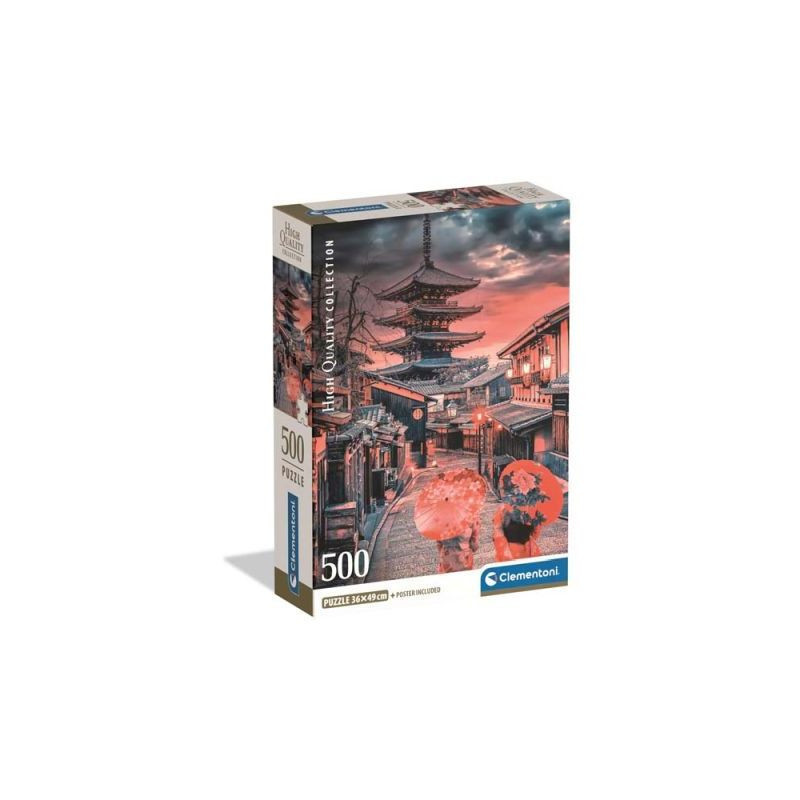 CLE puzzle 500 Compact Evening in Kyoto 35599