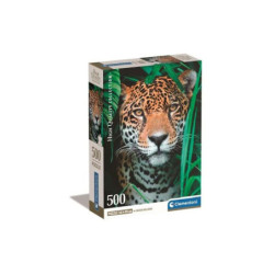 CLE puzzle 500 Compact Jaguar w dżungli 35541