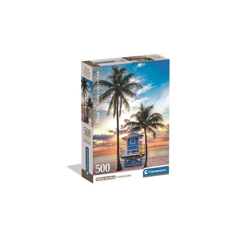 CLE puzzle 500 Compact Miami Beach Florida 35574