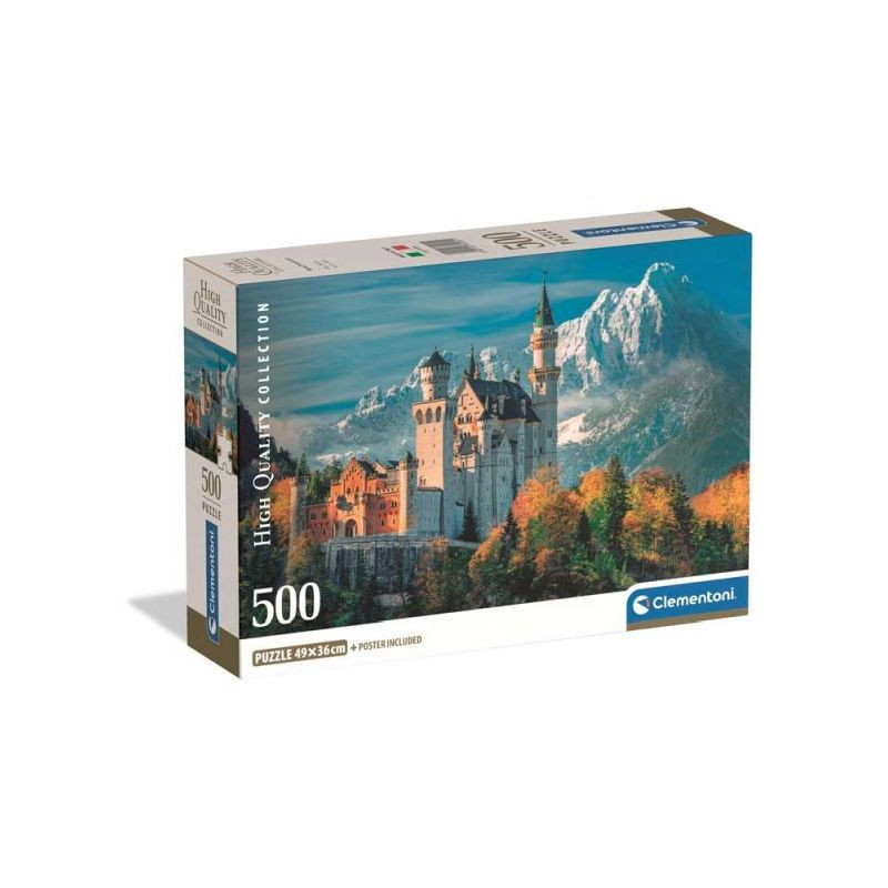 CLE puzzle 500 Compact Neuschwanstein Castle 35589