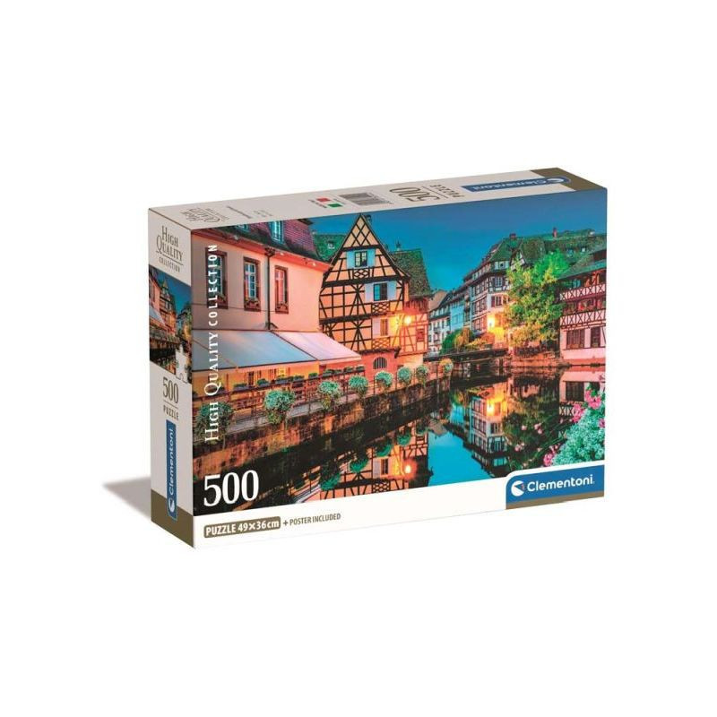 CLE puzzle 500 Compact Strasbourg Old Town 35544