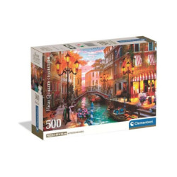 CLE puzzle 500 Compact Sunse over Venice 35586