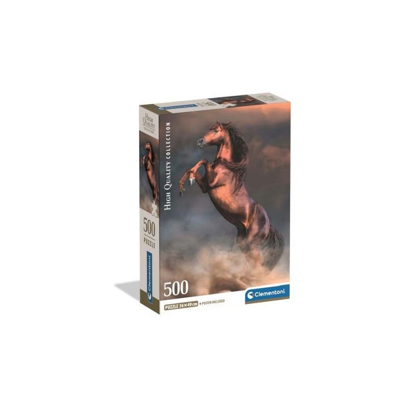 CLE puzzle 500 Compact Wild Red Stallion 35595