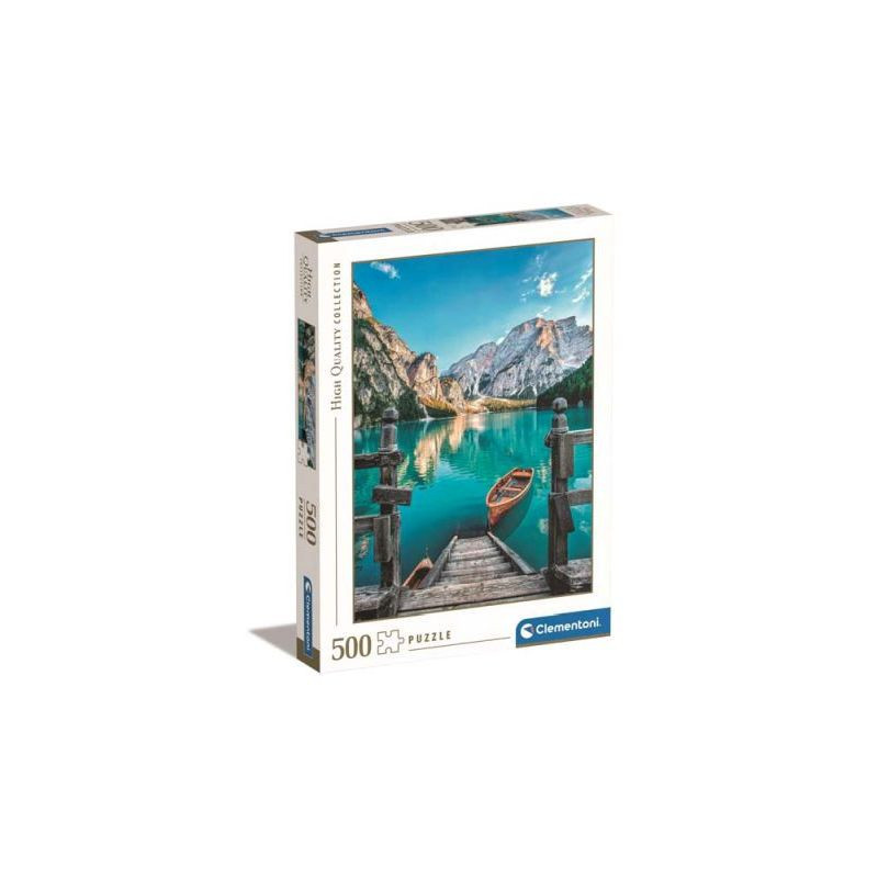 CLE puzzle 500 HQ Braies Lake 35039