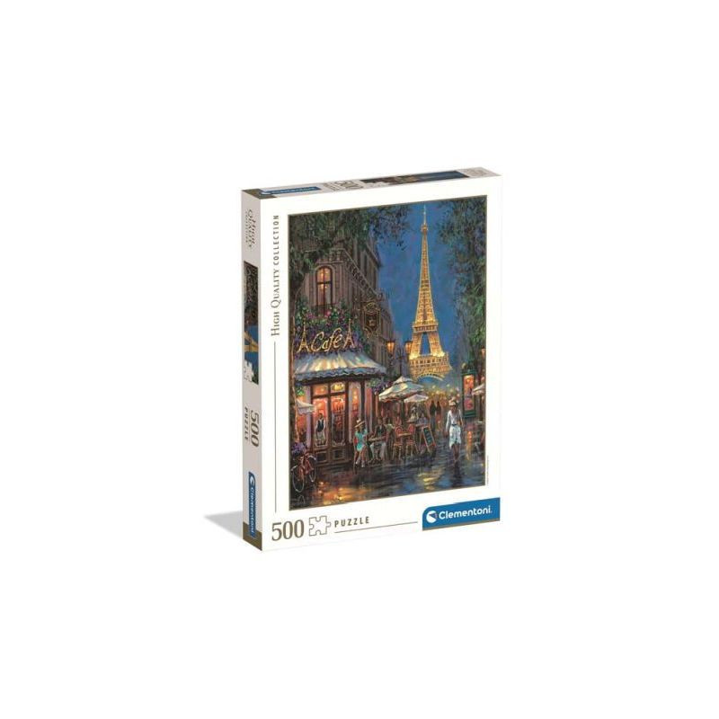 CLE puzzle 500 HQ Night at the Eiffel Cafe 35571