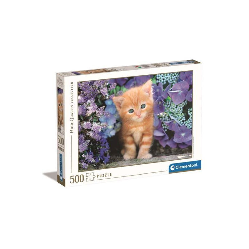 CLE puzzle 500 HQC Ginger cat 30415