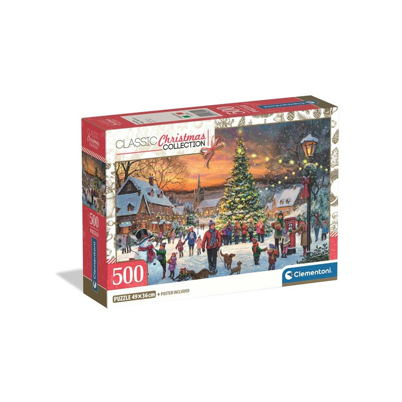 CLE puzzle 500 XMasColl.Christmas MagicMom..35629