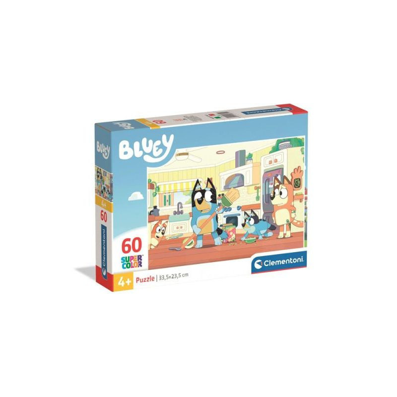 CLE puzzle 60 SuperKolor Blue 26311