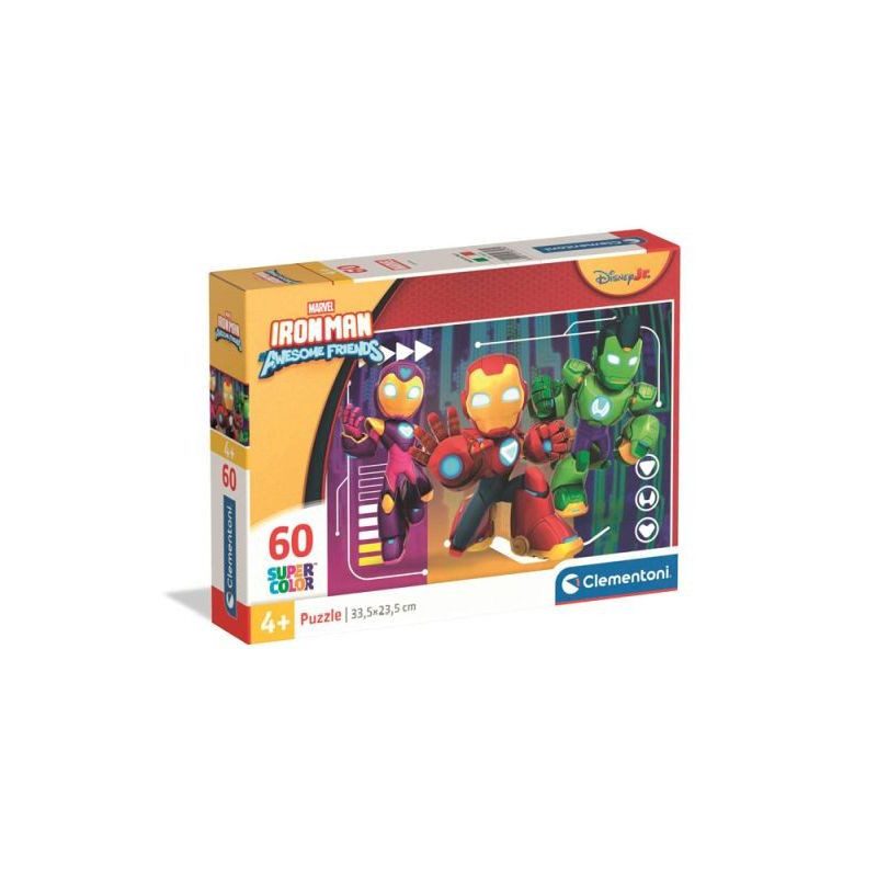 CLE puzzle 60 SuperKolor IronMan_...Friends 26313