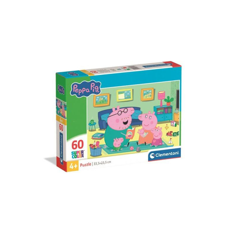 CLE puzzle 60 SuperKolor Peppa Pig 26312