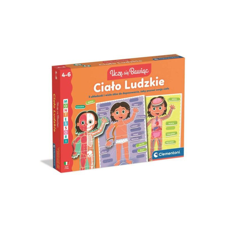 CLE Uczę się bawiąc! Ciało ludzkie 50432
