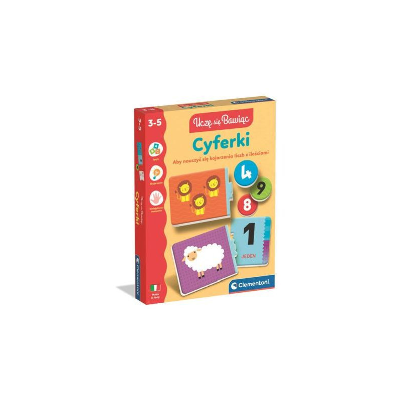 CLE Uczę się bawiąc! Cyferki 50420