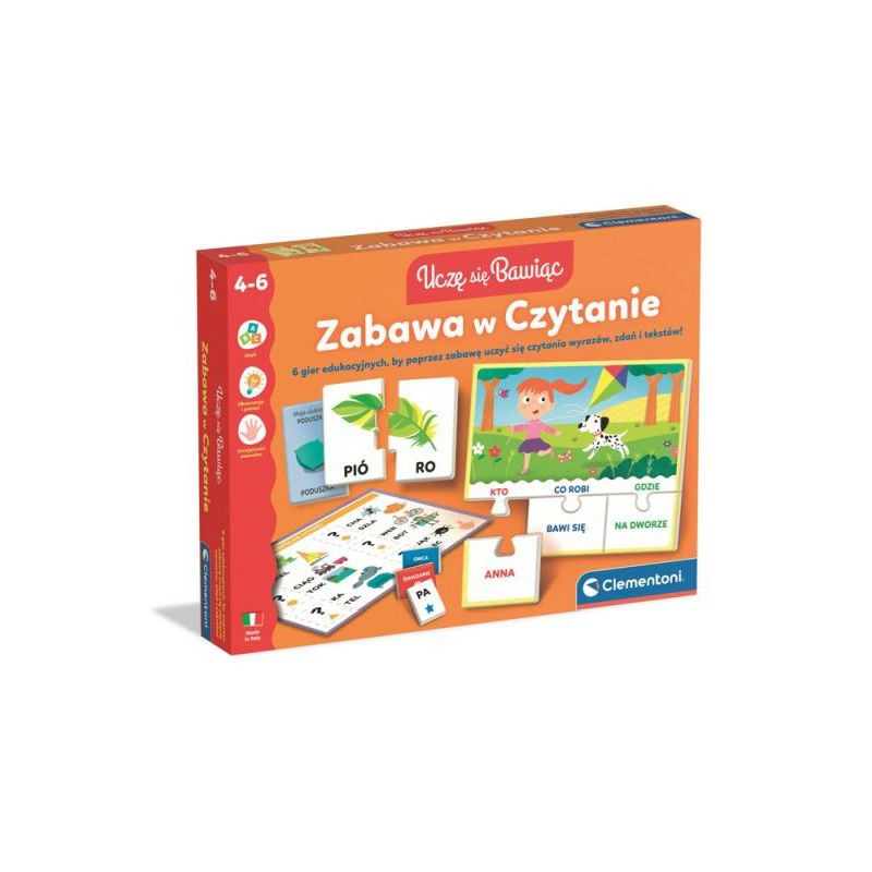 CLE Uczę się bawiąc! Zabawa w czytanie 50425