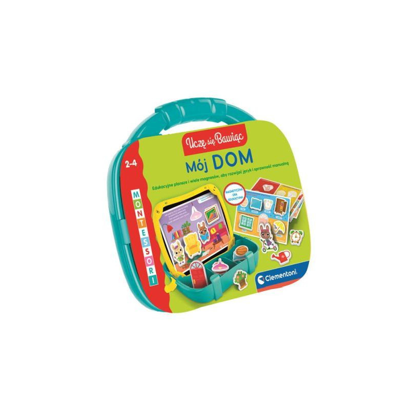 CLE Uczę się bawiąć!Edukacyjna waliz.Mój dom 50418