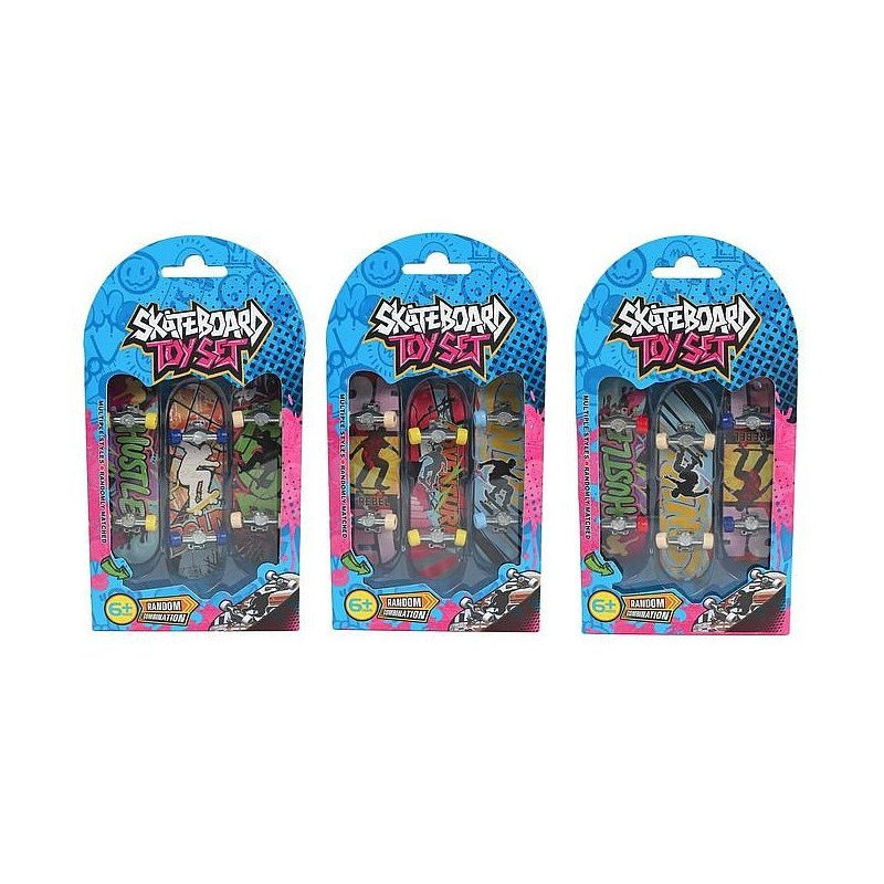 Deskorolka na palec 3szt 6rodz 622238 88444