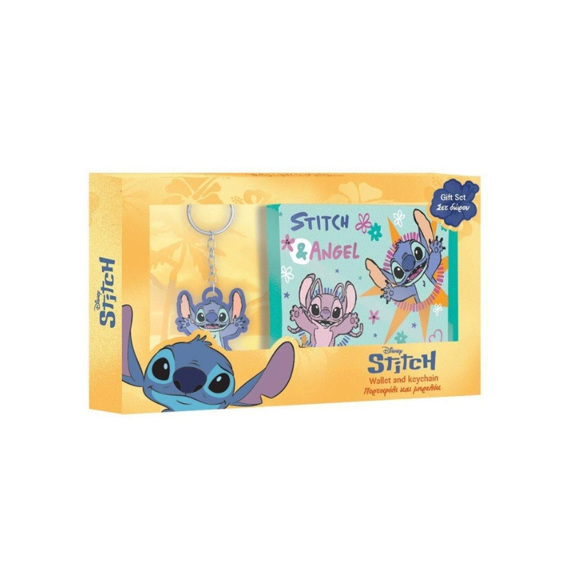 DIAKAKIS portfel z breloczkiem Lilo_Stitch 69412