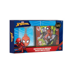 DIAKAKIS portfel z breloczkiem Spiderman 54299