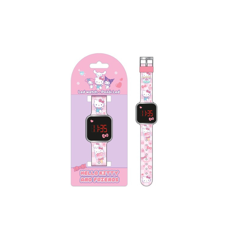 DIAKAKIS zegarek cyfrowy LED HelloKitty 73020