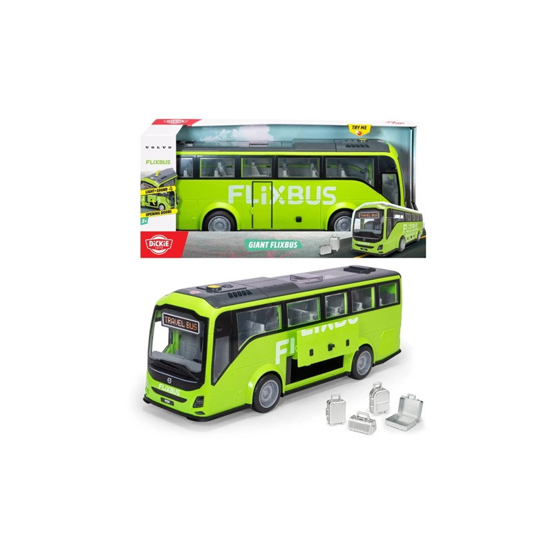 Dickie City Volvo autobus Flixbus 54cm 374-9041