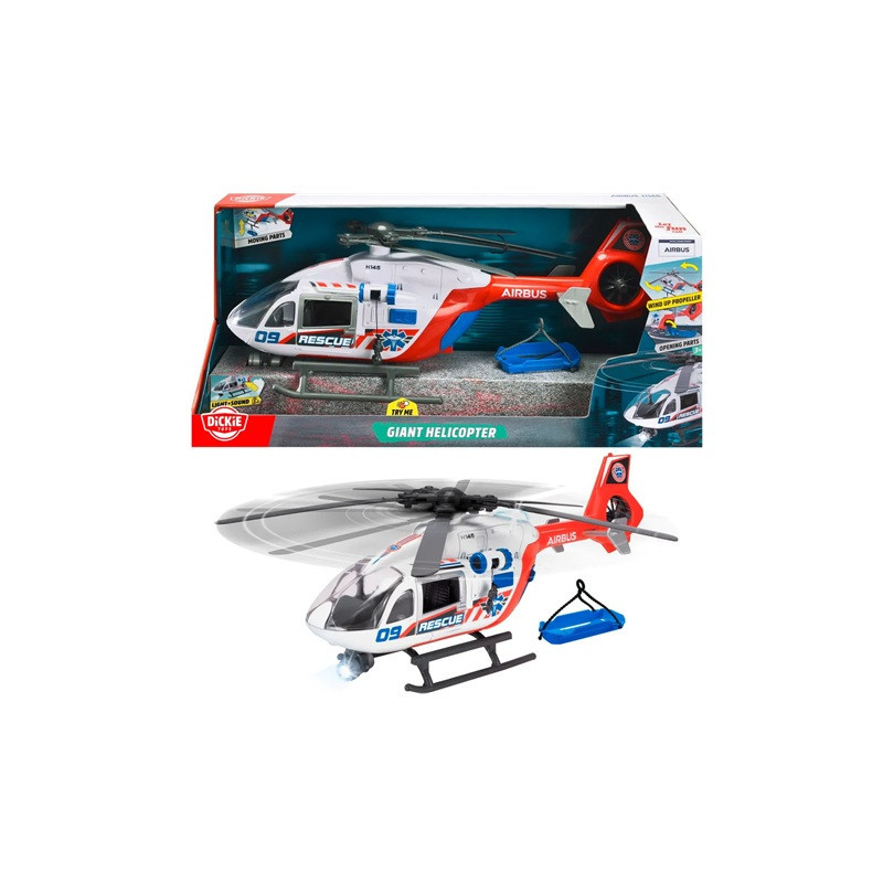 Dickie Giant helikopter Rescue54cm św/dźw 371-9035