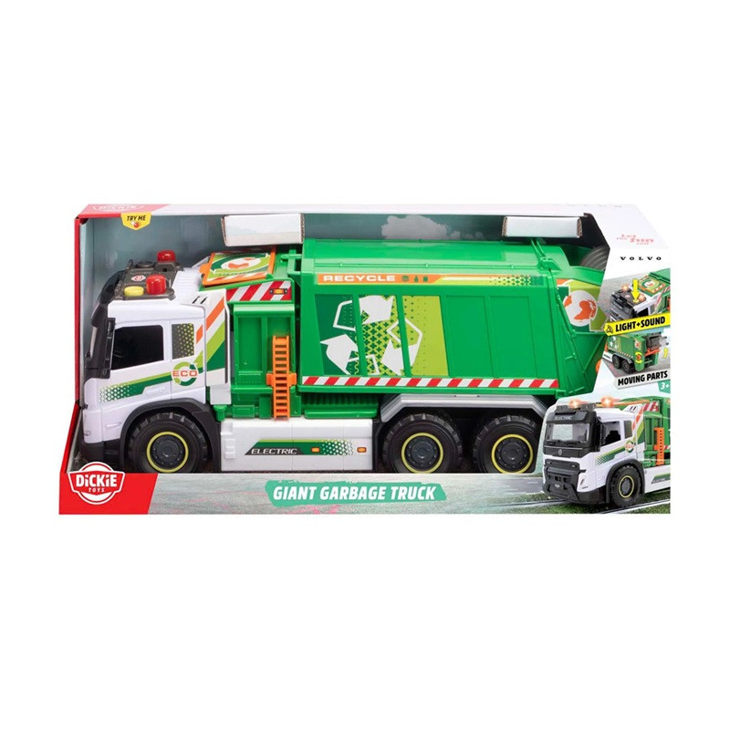 Dickie Giant śmieciarka 55cm św/dźw 374-9040