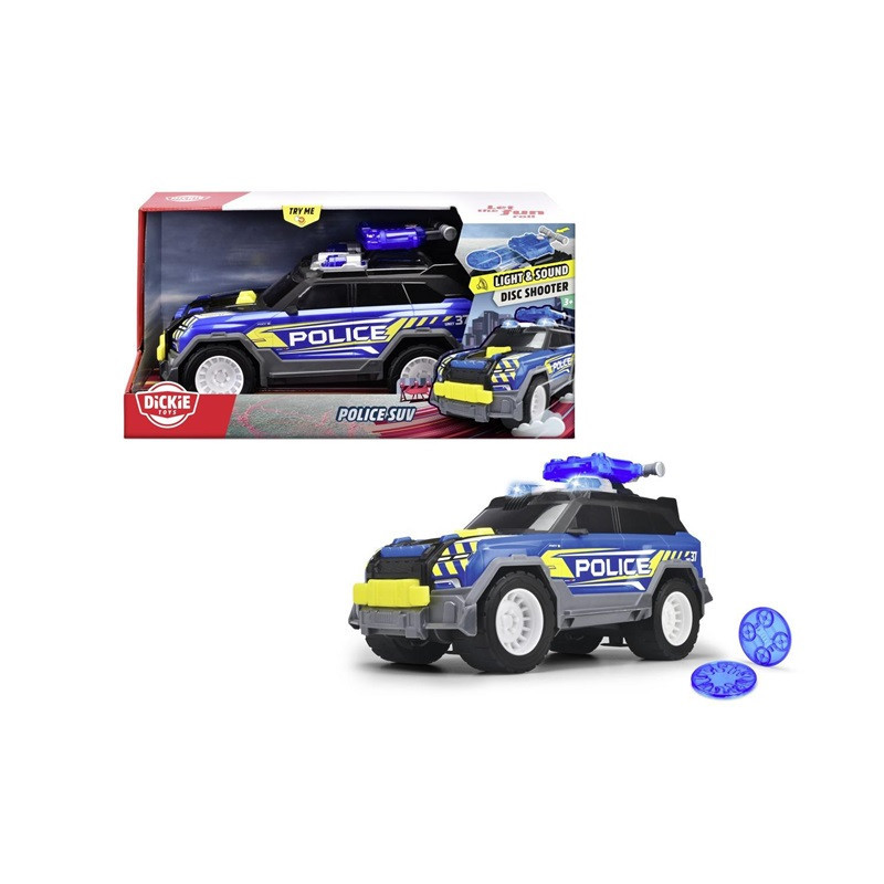 Dickie Policja SUV niebieski 30cm św/dźw 330-6022