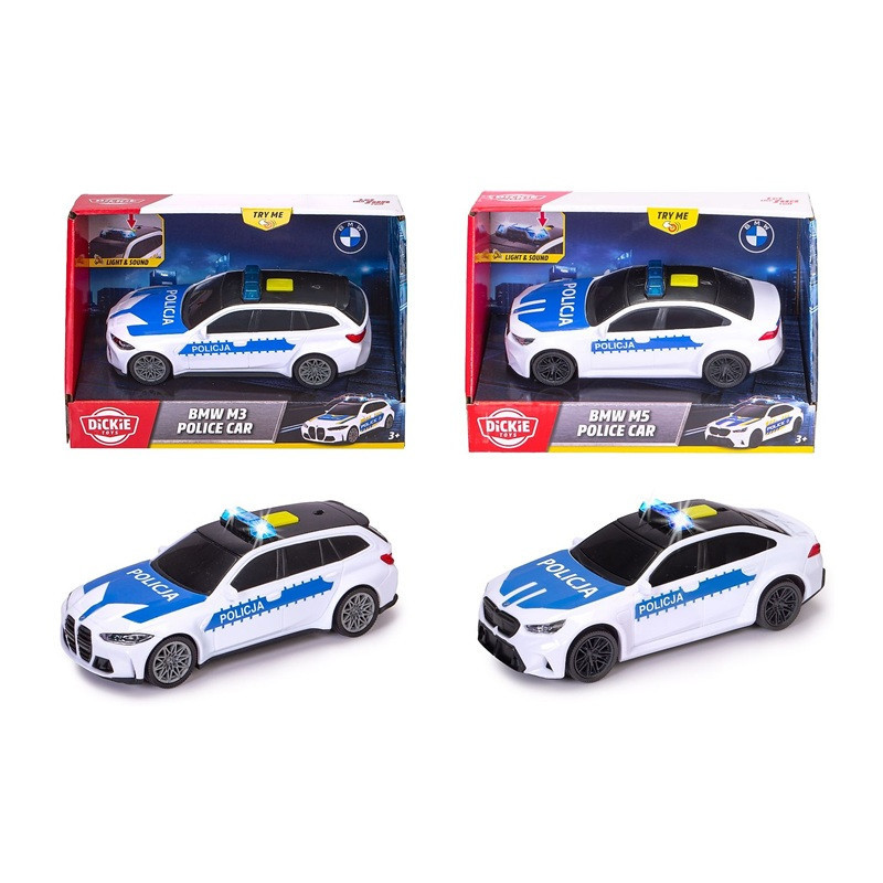 Dickie SOS policja BMW M3/M5 15cm 371-20351SP