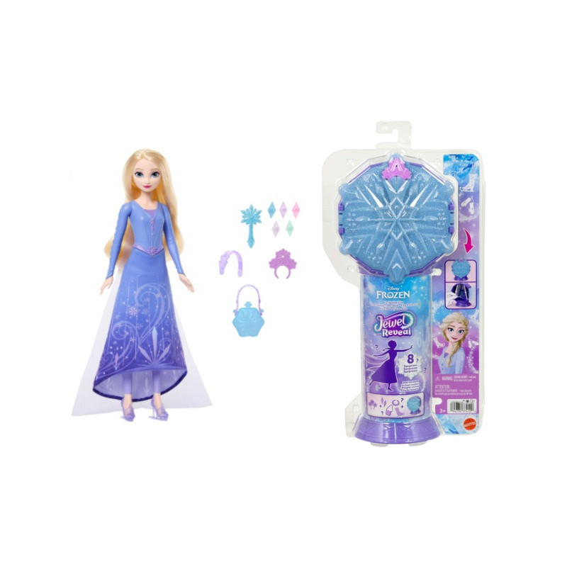 DISNEY Frozen Jewel Reveal lalka Elsa JMC93