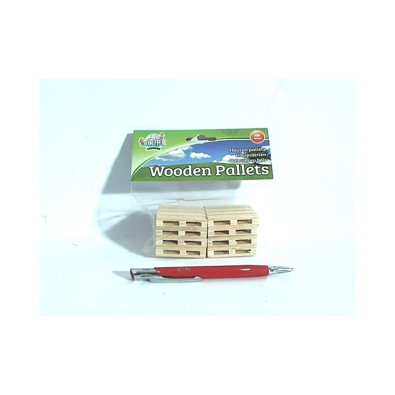 Drewniane palety 5X3,8X1cm 8szt 610761 85411