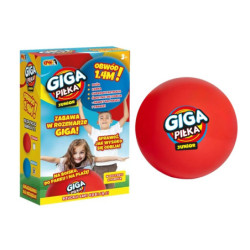 EPEE Gigapiłka Junior z pompką EP60400 czerw.04019