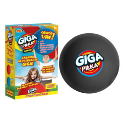 EPEE Gigapiłka z pompką EP60396 czarna 03999