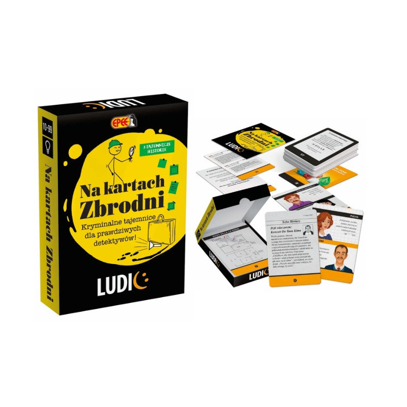 EPEE Na kartach zbrodni gra logiczna EP60610 06105