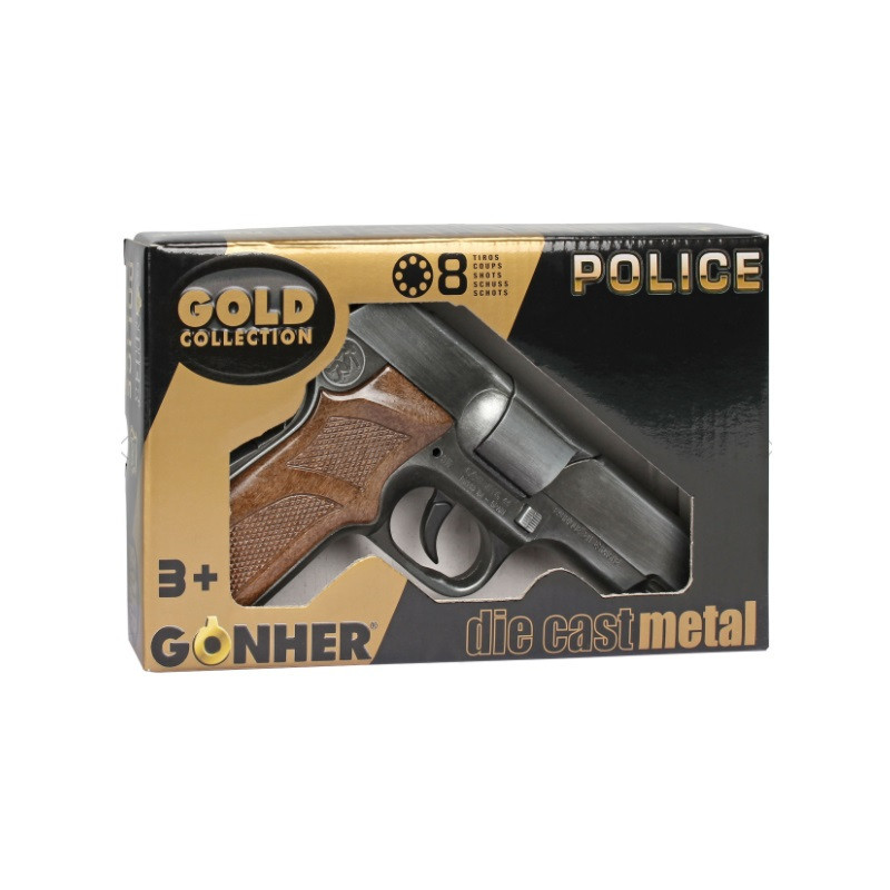 GONHER pistolet metal policjanta 8nab 125/1 12519