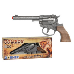GONHER rewolwer kowbojski 100strzałów 101/0 10102