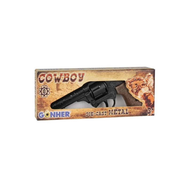 GONHER rewolwer kowbojski metal 8nab 80/6 08062