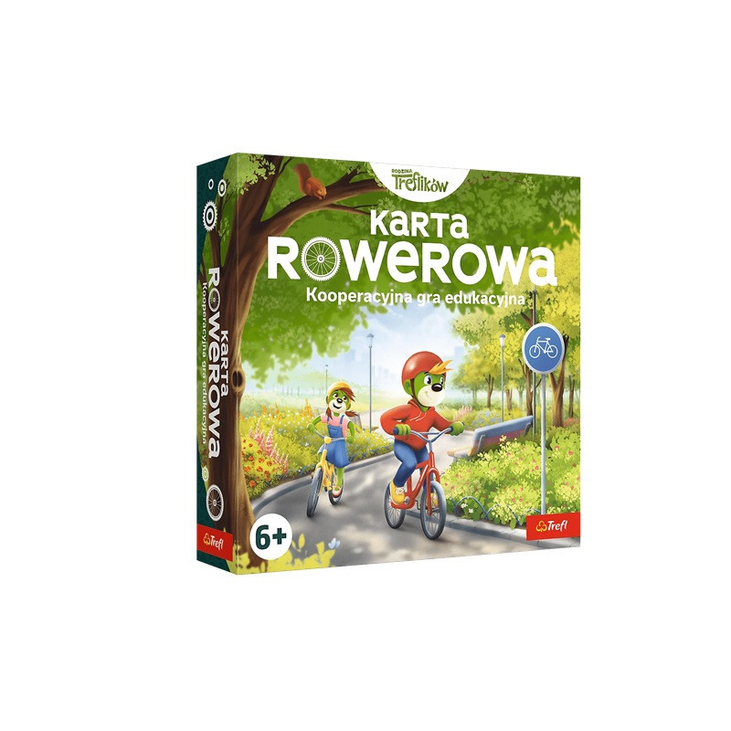 GRA Karta rowerowa / Rodzina Treflików 02910