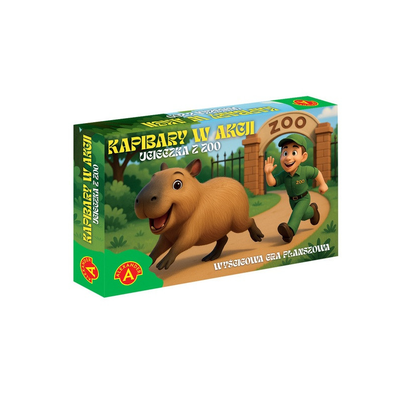 Gra plansz.Kapibary w akcji Ucieczka z ZOO 31584