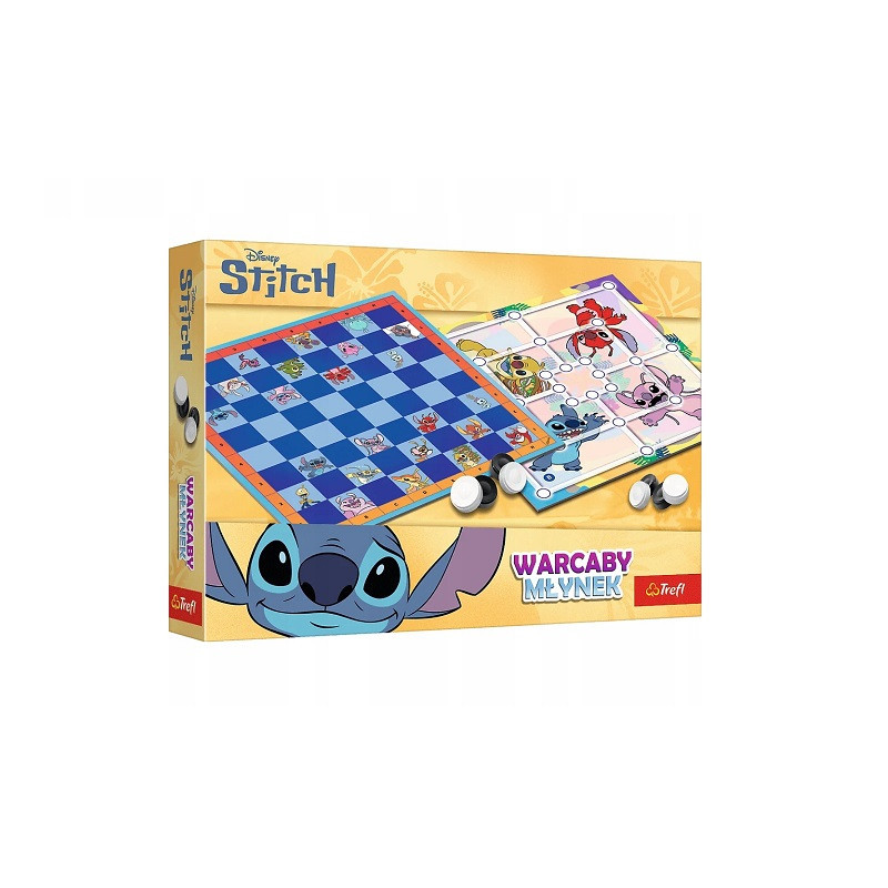 GRA Warcaby i Młynek Lilo_Stitch 02799
