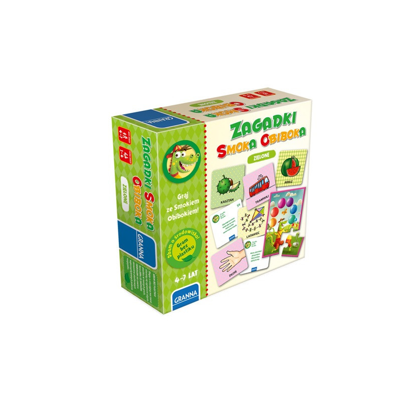 GRA Zagadki Smoka Obiboka zielone 00357 03574