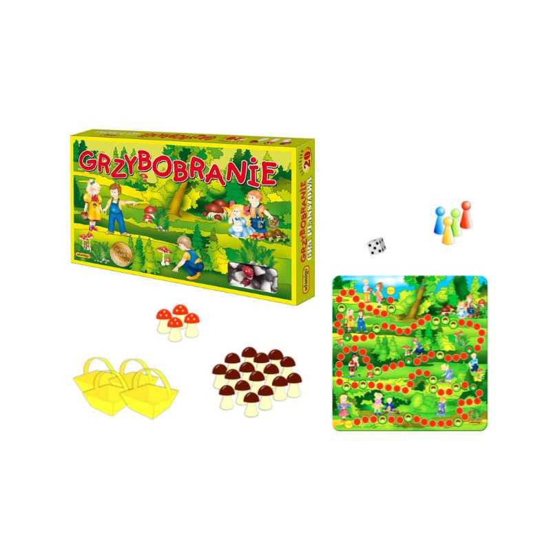 Grzybobranie gra planszowa 04393