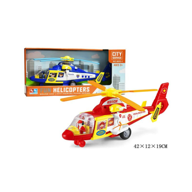 Helikopter 38cm św/dźw G217685 92261