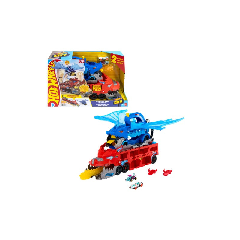 HW City transporter podwójny smok 2w1 JBM72 /2
