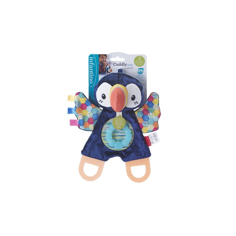 INFANTINO pluszowy pingwin z gryzaczkami 66323