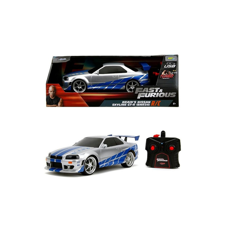 JADA RC F_F Nissan Skyline GTR 1:16 9399370314