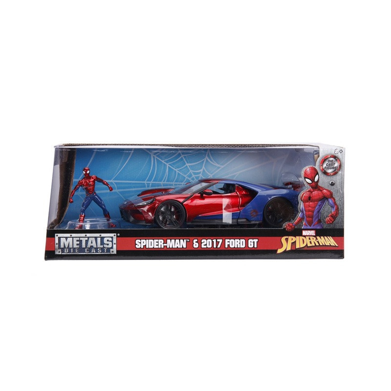 JADA Spiderman Ford GT 1:24+fig 9399725314